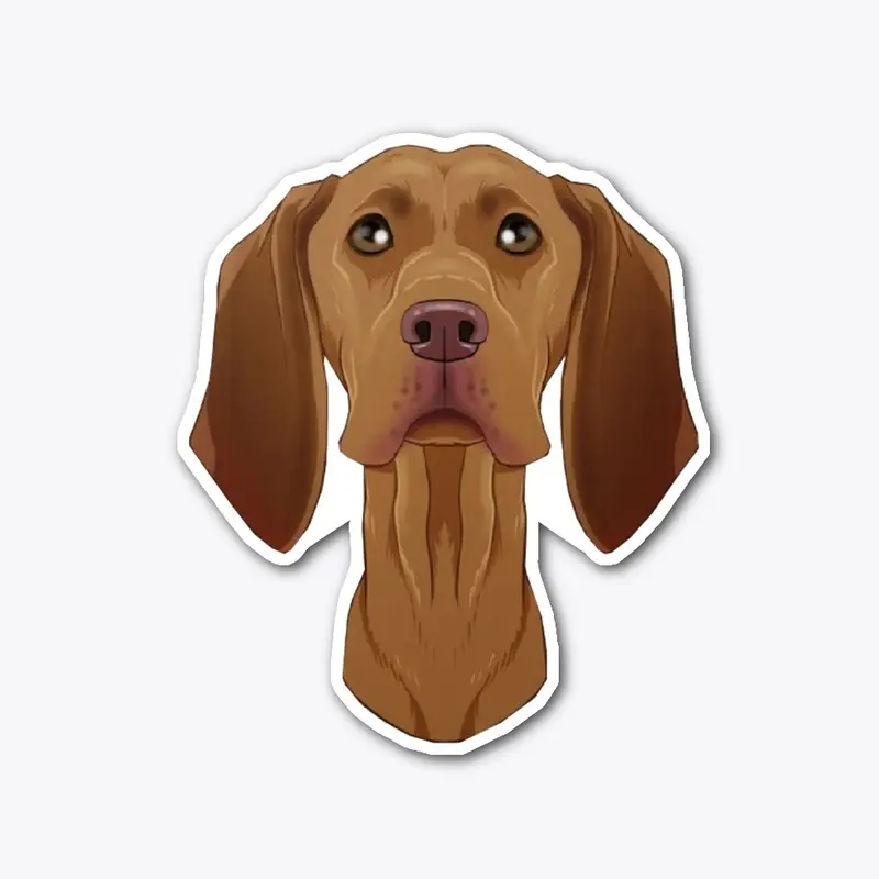 Vizsla Stickers Gift